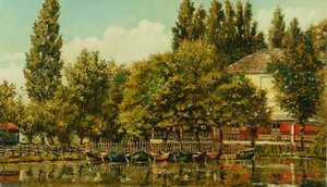 Moret-sur-Loing, tekijältä Paul Leduc
