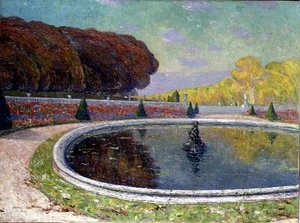 Grand Bassin (öljy kankaalle) tekijältä Paul Leduc