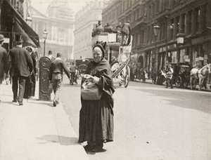 Tulitikkujen myyjä, Ludgate Hill, 1893