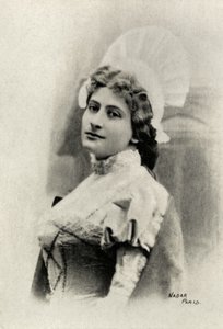 Lucienne Brevalin muotokuva (kuva) tekijältä Paul Nadar