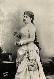 Muotokuva Marie felix , Miolan , Carvalho (kuva)