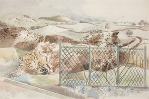 A Private World (valokuva tulostettu Kodak Veribrom semi-matt paperille ) tekijältä Paul Nash