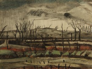 Desolate Landscape, Ypres Salient tekijältä Paul Nash
