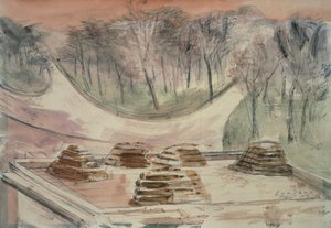 London Park, Marble Arch Defense tekijältä Paul Nash
