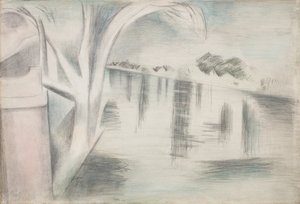 Joki ja puut tekijältä Paul Nash