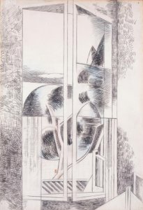 Riviera Window Abstrakti tekijältä Paul Nash