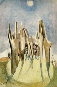 Puu mäellä tekijältä Paul Nash