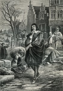 René Descartes Amsterdamissa tekijältä Paul Phillipoteaux