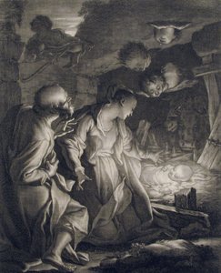 Syntymä, 1727, 1727. tekijältä Paul Ponce Antoine Robert