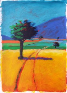 Blue Hill (akryyli kortille) tekijältä Paul Powis