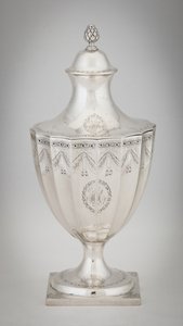 Sokeriuurna, n. 1795 (hopea) tekijältä Paul Revere