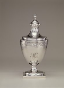 Kannen sokerikulho, n.1795 tekijältä Paul Revere