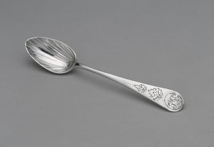 teelusikallinen, c. 1796-1805 (hopea)