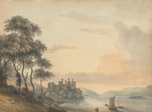 Conwayn linna tekijältä Paul Sandby