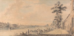 Eton College etelästä tekijältä Paul Sandby