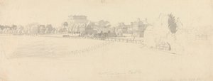 Nottinghamin linna tekijältä Paul Sandby