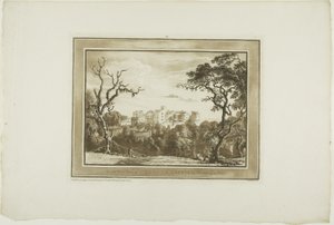 Kaksitoista näkymää Etelä-Walesissa (ensimmäinen Walesin setti) tekijältä Paul Sandby