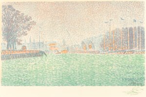 At Flushing (A Flessingue) tekijältä Paul Signac