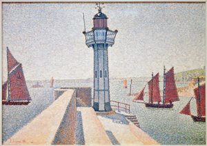 Der Leuchtturm von Portrieux tekijältä Paul Signac