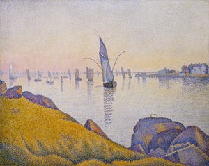 Iltarauha, Concarneau, Opus 220 (Allegro Maestoso) tekijältä Paul Signac