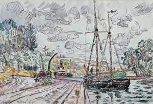 Maisema Pontrieux