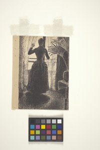 Pariisilainen sunnuntai, Revue Independent (Luxury Edition) (litografia) tekijältä Paul Signac