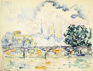 Pont des Arts tekijältä Paul Signac