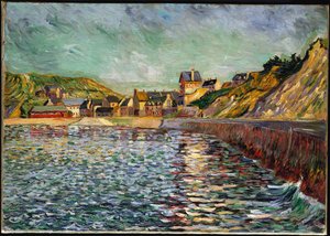 Port-en-Bessin tekijältä Paul Signac