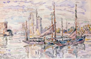 Le Port de la Rochelle tekijältä Paul Signac