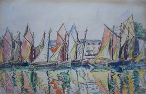 Pouliguen, 1929 tekijältä Paul Signac