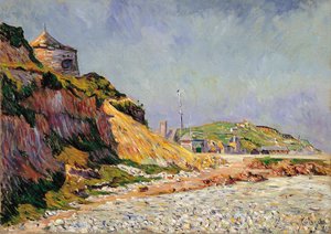 Port-en-Bessin, ranta tekijältä Paul Signac