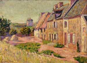 Saint-Briac, Hue Cityn piha, 1885 tekijältä Paul Signac