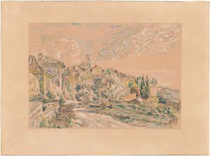 Saint-Paul-de-Vence tekijältä Paul Signac