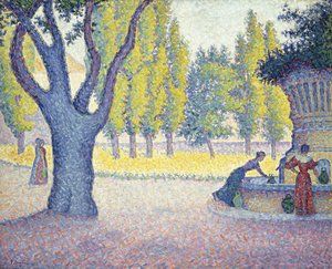 Fountain des Lices St, 1895 tekijältä Paul Signac