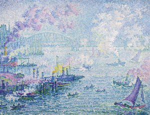 Rotterdamin satama tekijältä Paul Signac