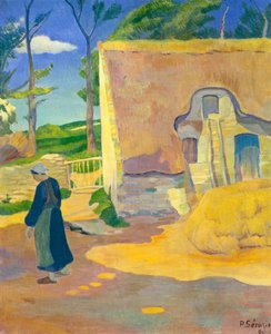 Maalaistalo Le Pouldussa, 1890. tekijältä Paul Sérusier