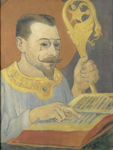 Muotokuva Paul Ransonista Nabi-asussa, 1890. tekijältä Paul Sérusier