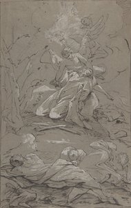 Kristus Getsemanen puutarhassa, 1712-62. tekijältä Paul Troger