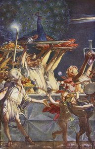 William Shakespearen Myrsky, näytös III, kohtaus 3 (värilitho)