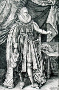 Ludovic Stuart, Richmondin ja Lennoxin herttua (1574-1624), kaiverrus Joannes Barra (1581-1634) tekijältä William Walcutt