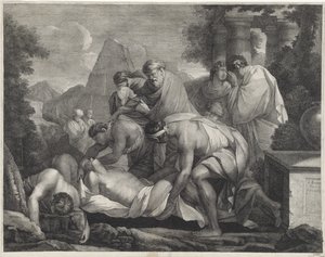 Tobit hautaa kuolleet