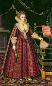 Naisen muotokuva, mahdollisesti Elisabet, Kellien kreivitär, n. 1619-20 (öljy kankaalle)