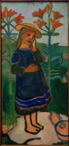 Elsbeth tulililjojen välissä tekijältä Paula Modersohn Becker