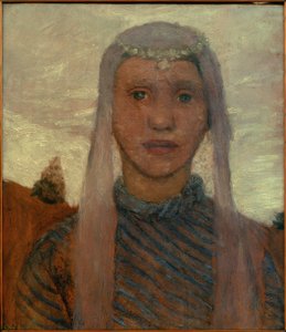 Tyttö hunnulla tekijältä Paula Modersohn Becker