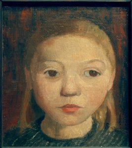 P.Modersohn-Becker, Mädchenkopf