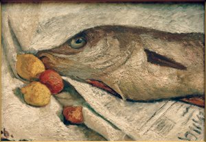 Asetelma koljan kanssa tekijältä Paula Modersohn Becker