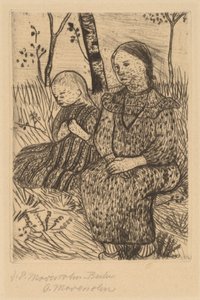 Kaksi talonpoikatyttöä tekijältä Paula Modersohn Becker