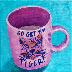 Pink Tiger -muki tekijältä Pauline Wegman | Key and Sea Creative