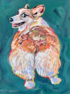 Energinen corgi