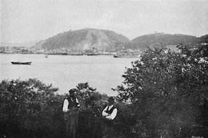 Santosin satama, 1895